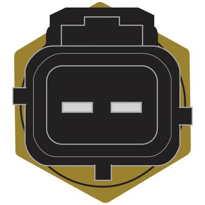 Rareelectrical - New Coolant Temperature Sensor Compatible With Mitsubishi Outlander Le 4 Cyl 2.4L Eclipse Cross Sel - Image 3