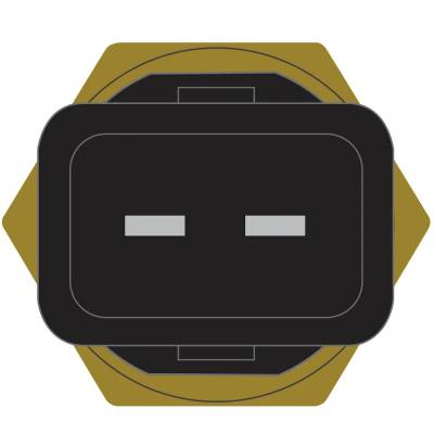 Rareelectrical - New Coolant Temperature Sensor Compatible With Dodge Dakota Base 4 Cyl 2.5L B350 Base 8 Cyl 5.9L Ram - Image 3