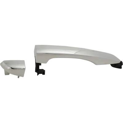 Rareelectrical - Right Front Exterior Door Handle Compatible With 2016-2021 Hyundai Tucson Chrome Without Key Hole - Image 4