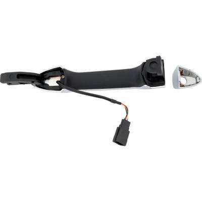 Rareelectrical - Left Front Exterior Door Handle Compatible With 2013-2021 Honda Accord Honda Pilot Chrome With Key - Image 4