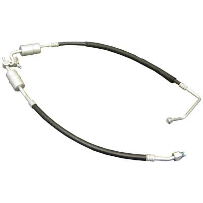 New A/C Refrigerant Hose Compatible With Chevrolet Gmc K2500 Suburban Ls 8 Cyl 5.7L Tahoe Lt 8 Cyl