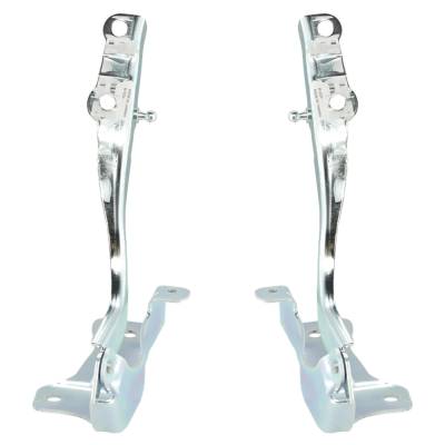 Rareelectrical - New Pair Of Hood Hinge Compatible With Hyundai Santa Fe Sport Luxury 4 Cyl 2.4L Santa Fe Xl Limited - Image 3