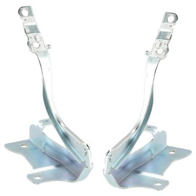 Rareelectrical - New Pair Of Hood Hinge Compatible With Hyundai Santa Fe Sport Se 4 Cyl 2.0L Santa Fe Se 6 Cyl 3.3L - Image 4