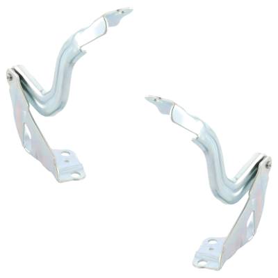 Rareelectrical - New Pair Of Hood Hinge Compatible With Hyundai Accent Le Accent L 2011-2017 By Hy1236136 Hy1236134 - Image 4