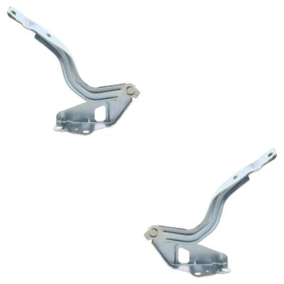 Rareelectrical - New Pair Of Hood Hinge Compatible With Hyundai Accent Gls Accent Gs 2011-2017 By Hy1236136 Hy1236134 - Image 2
