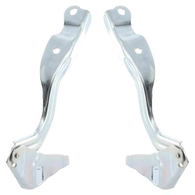 Rareelectrical - New Pair Of Hood Hinge Compatible With Hyundai Accent Gls Accent Gs 2011-2017 By Hy1236136 Hy1236134 - Image 7