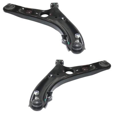Rareelectrical - New Front Left Lower And Front Right Lower Control Arm Compatible With Hyundai Veloster Turbo 4 Cyl - Image 2