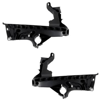 Rareelectrical - New Pair Of Outer Headlight Bracket Compatible With Audi A5 Quattro Base 6 Cyl 3.2L A5 Quattro - Image 3
