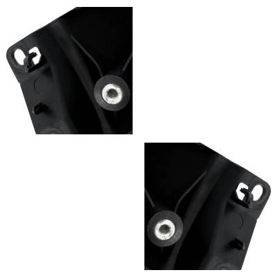 Rareelectrical - New Pair Of Outer Headlight Bracket Compatible With Audi A5 Quattro Base 6 Cyl 3.2L A5 Quattro - Image 8