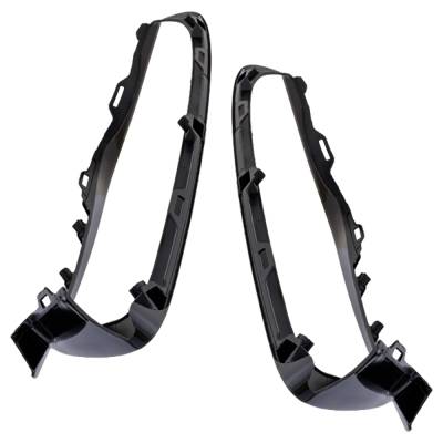 Rareelectrical - New Front Left And Front Right Fog Light Trim Compatible With Acura Tlx Sh-Awd 6 Cyl 3.5L Tlx Base 4 - Image 7