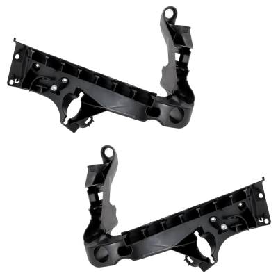 Rareelectrical - New Pair Of Outer Headlight Bracket Compatible With Audi A5 Quattro Cabriolet 4 Cyl 2.0L S5 Base 8 - Image 2