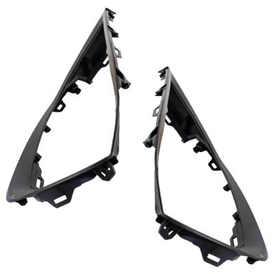 Rareelectrical - New Front Left And Front Right Fog Light Trim Compatible With Acura Tlx Base 4 Cyl 2.4L Tlx Base 6 - Image 3