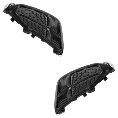 Rareelectrical - New Front Left And Front Right Fog Light Cover Compatible With Acura Rdx Base 2016-2018 Ac1038112 - Image 4