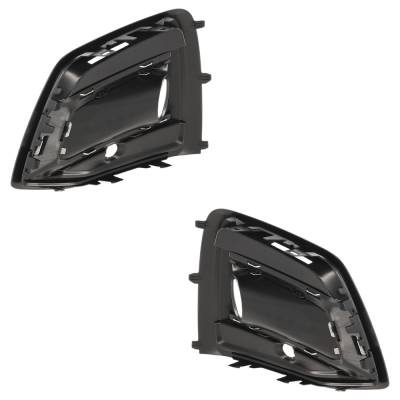 Rareelectrical - New Pair Of Fog Light Trim Compatible With Audi Q5 Progressiv 4 Cyl 2.0L Q5 Prestige 4 Cyl 2.0L - Image 4