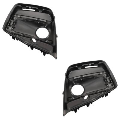 Rareelectrical - New Pair Of Fog Light Trim Compatible With Audi Q5 Premium 4 Cyl 2.0L Q5 Komfort 4 Cyl 2.0L - Image 6