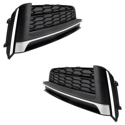Rareelectrical - New Front Left And Front Right Fog Light Cover Compatible With Audi A5 Quattro Technik 4 Cyl 2.0L A5 - Image 3