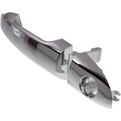 Rareelectrical - Left Front Exterior Door Handle Compatible With 2004-2009 Kia Spectra Kia Spectra5 Chrome With Key - Image 2