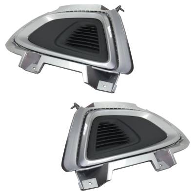 Rareelectrical - Front Left And Front Right Fog Light Cover Compatible With Kia Sorento Ex Sorento Lx 2016-2018 By - Image 2