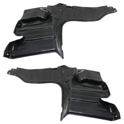 Rareelectrical - Engine Splash Guard Compatible With 2014 Kia Forte Forte5 Left And Right Plastic Guard - Image 4