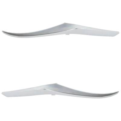 Rareelectrical - New Pair Of Grille Trim Compatible With Nissan Altima Platinum 4 Cyl 2.5L Altima S 4 Cyl 2.5L 2023 - Image 1