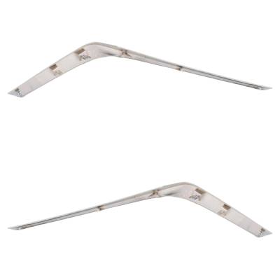 Rareelectrical - New Pair Of Grille Trim Compatible With Nissan Altima Platinum 4 Cyl 2.5L Altima S 4 Cyl 2.5L 2023 - Image 4