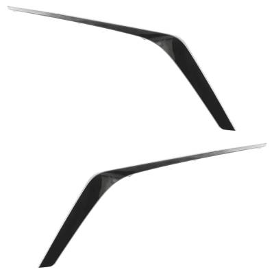 Rareelectrical - New Pair Of Grille Trim Compatible With Nissan Altima Sr Premium 4 Cyl 2.5L Altima S 4 Cyl 2.5L 2023 - Image 2