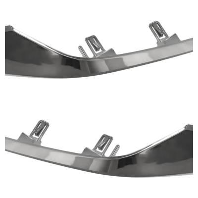 Rareelectrical - New Pair Of Grille Trim Compatible With Nissan Altima Sr Premium 4 Cyl 2.5L Altima S 4 Cyl 2.5L 2023 - Image 5