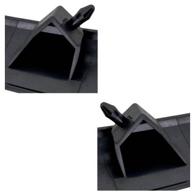 Rareelectrical - New Pair Of Headlight Trim Compatible With Nissan Pathfinder Sl 6 Cyl 3.5L Pathfinder Rock Creek 6 - Image 8