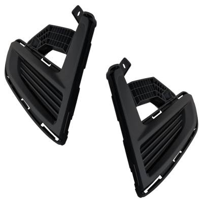 Rareelectrical - New Front Left And Front Right Bumper Filler Compatible With Nissan Sentra S 4 Cyl 2.0L Sentra Sv 4 - Image 7