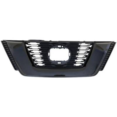 Rareelectrical - New Primed Black Grille Assembly Compatible With Nissan Rogue Sv 4 Cyl 2.5L 2018 By 623109Tg1a - Image 2
