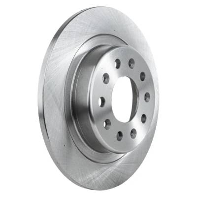 Rareelectrical - New Solid Brake Disc Compatible With Buick Chevrolet Gmc Regal Tourx Base 4 Cyl 2.0L Envision - Image 2