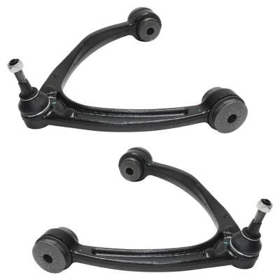Rareelectrical - New Front Right Upper And Front Left Upper Control Arm Compatible With Chevrolet Gmc Avalanche Black - Image 5