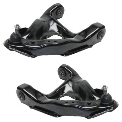 Rareelectrical - New Front Left Lower And Front Right Lower Control Arm Compatible With Chevrolet Gmc S10 Zr5 6 Cyl - Image 3