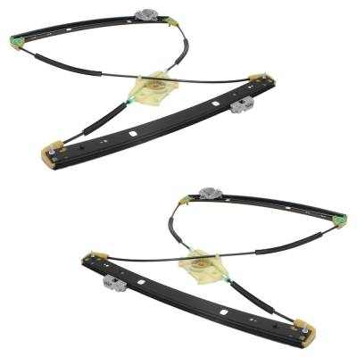 Rareelectrical - New Front Left And Front Right Window Regulator Compatible With Audi Q7 Base 6 Cyl 3.0L 2011 - Image 2