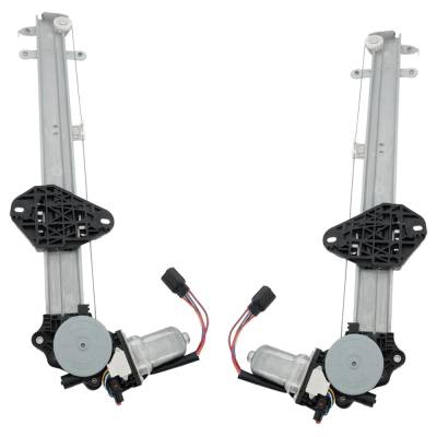 Rareelectrical - New Front Left And Front Right Window Regulator Compatible With Acura Rlx Elite 6 Cyl 3.5L Rlx Base - Image 4