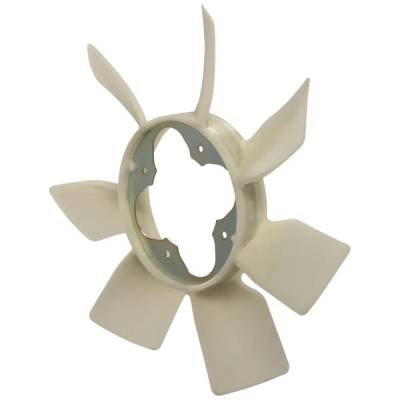 Rareelectrical - New 7 Blades Fan Blade Compatible With Toyota Tacoma Pre Runner 4 Cyl 2.7L Tacoma Limited 6 Cyl 3.5L - Image 2