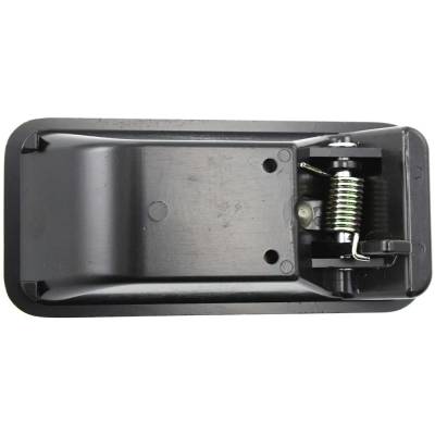 Rareelectrical - Left Front Exterior Door Handle Compatible With 1987-2006 Jeep Wrangler Smooth Black Without Key - Image 4