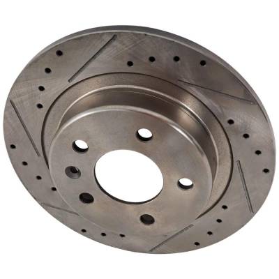 Rareelectrical - New Solid Brake Disc Compatible With Buick Chevrolet Gmc Regal Sportback Preferred Ii 4 Cyl 2.0L - Image 1
