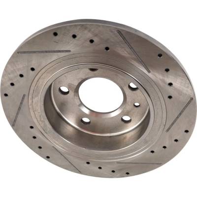 Rareelectrical - New Solid Brake Disc Compatible With Buick Chevrolet Gmc Regal Sportback Preferred Ii 4 Cyl 2.0L - Image 2