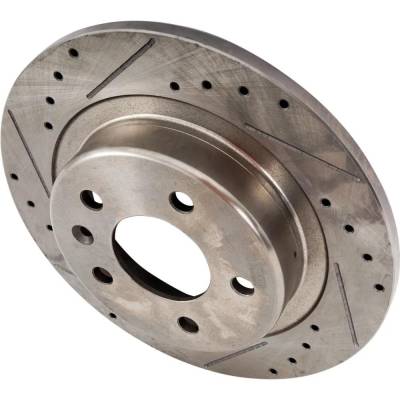 Rareelectrical - New Solid Brake Disc Compatible With Buick Chevrolet Gmc Regal Sportback Preferred Ii 4 Cyl 2.0L - Image 3