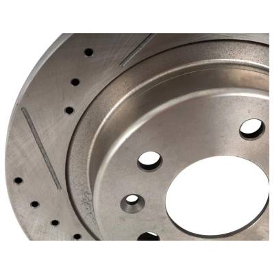 Rareelectrical - New Solid Brake Disc Compatible With Buick Chevrolet Gmc Regal Sportback Preferred Ii 4 Cyl 2.0L - Image 4