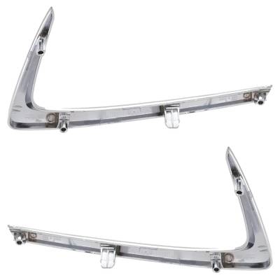 Rareelectrical - New Pair Of Outer Grille Trim Compatible With Scion Toyota Yaris L 4 Cyl 1.5L Yaris Le 4 Cyl 1.5L - Image 5