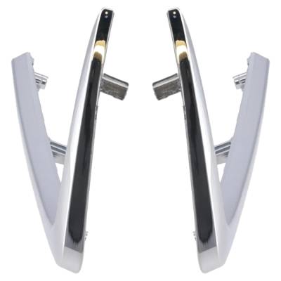 Rareelectrical - New Pair Of Outer Grille Trim Compatible With Scion Toyota Yaris Premium 4 Cyl 1.5L Yaris Base 4 Cyl - Image 3