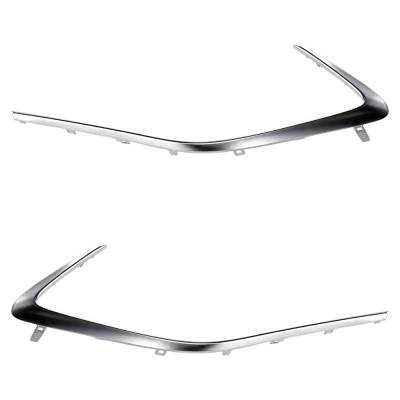 Rareelectrical - New Pair Of Grille Trim Compatible With Toyota Corolla Se Corolla Se Nightshade 2019-2022 By - Image 1