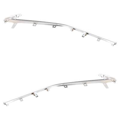 Rareelectrical - New Pair Of Grille Trim Compatible With Toyota Corolla Se Corolla Se Nightshade 2019-2022 By - Image 6