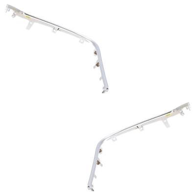 Rareelectrical - New Pair Of Grille Trim Compatible With Toyota Corolla Se Nightshade Corolla Base 2019-2022 By - Image 7