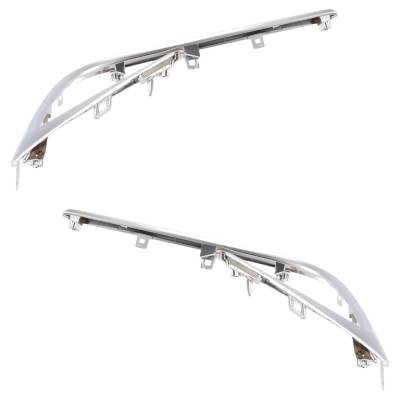 Rareelectrical - New Pair Of Grille Trim Compatible With Toyota Corolla Xse Apex Corolla Se Apex 2019-2022 By - Image 4