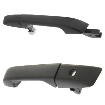 Rareelectrical - Front Left And Right Exterior Door Handle Compatible With 2009-2014 Acura Tl Primed Paintable - Image 2