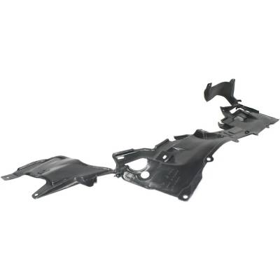 Rareelectrical - Under Engine Cover Splash Guard Compatible With 2012-2015 Honda Civic Ilx Front Plastic Guard - Image 3
