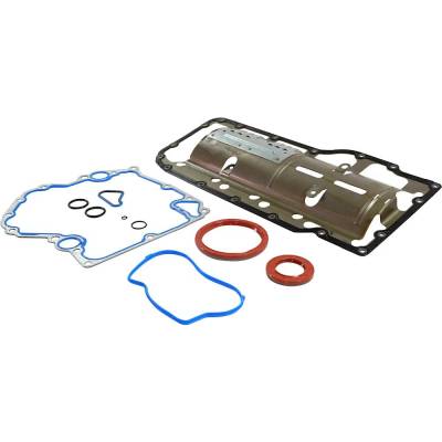 Rareelectrical - New Lower Engine Gasket Set Compatible With Dodge Jeep Ram Dakota Laramie 8 Cyl 4.7L Durango - Image 3
